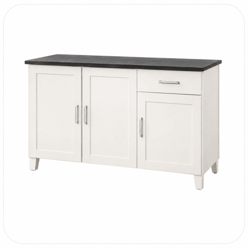 KC-4837-WHGY KITCHEN CABINE